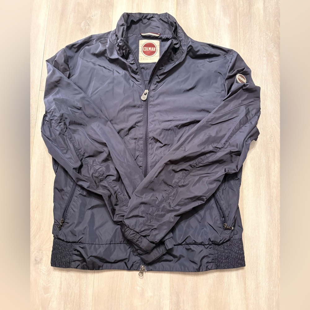 COLMAR Men's Dark Blue Windbreaker